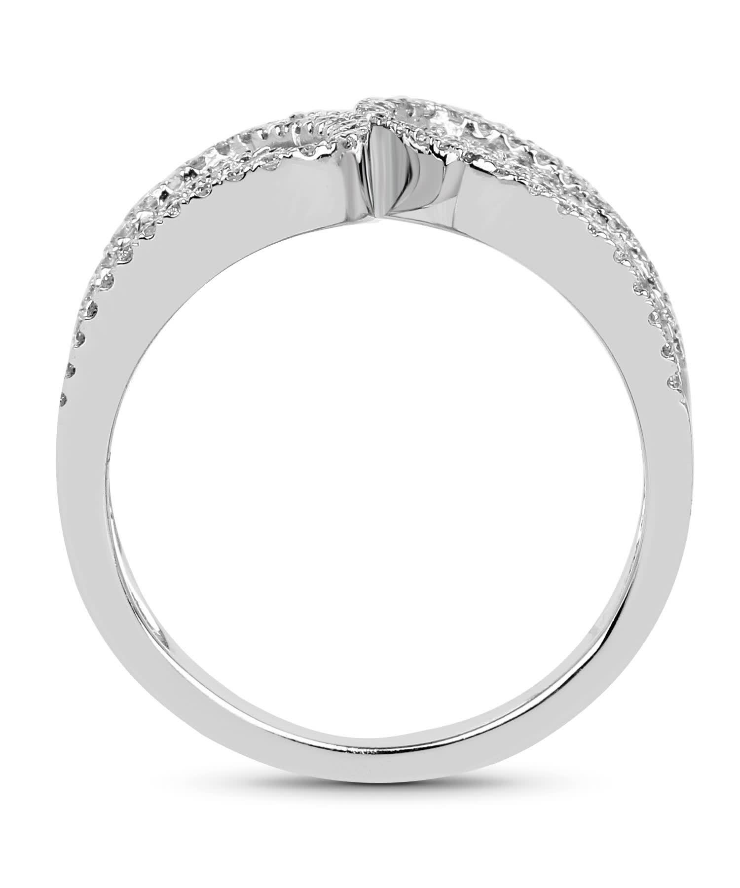 0.70ctw Diamond 14k Gold Cocktail Ring View 2