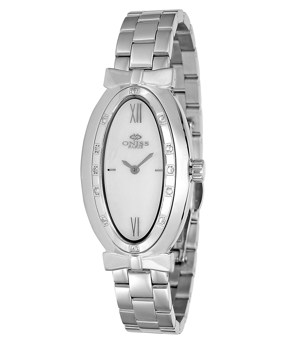 Oniss Model On2279-Lwht Watch With Sapphire - Swiss Quartz Movement View 1