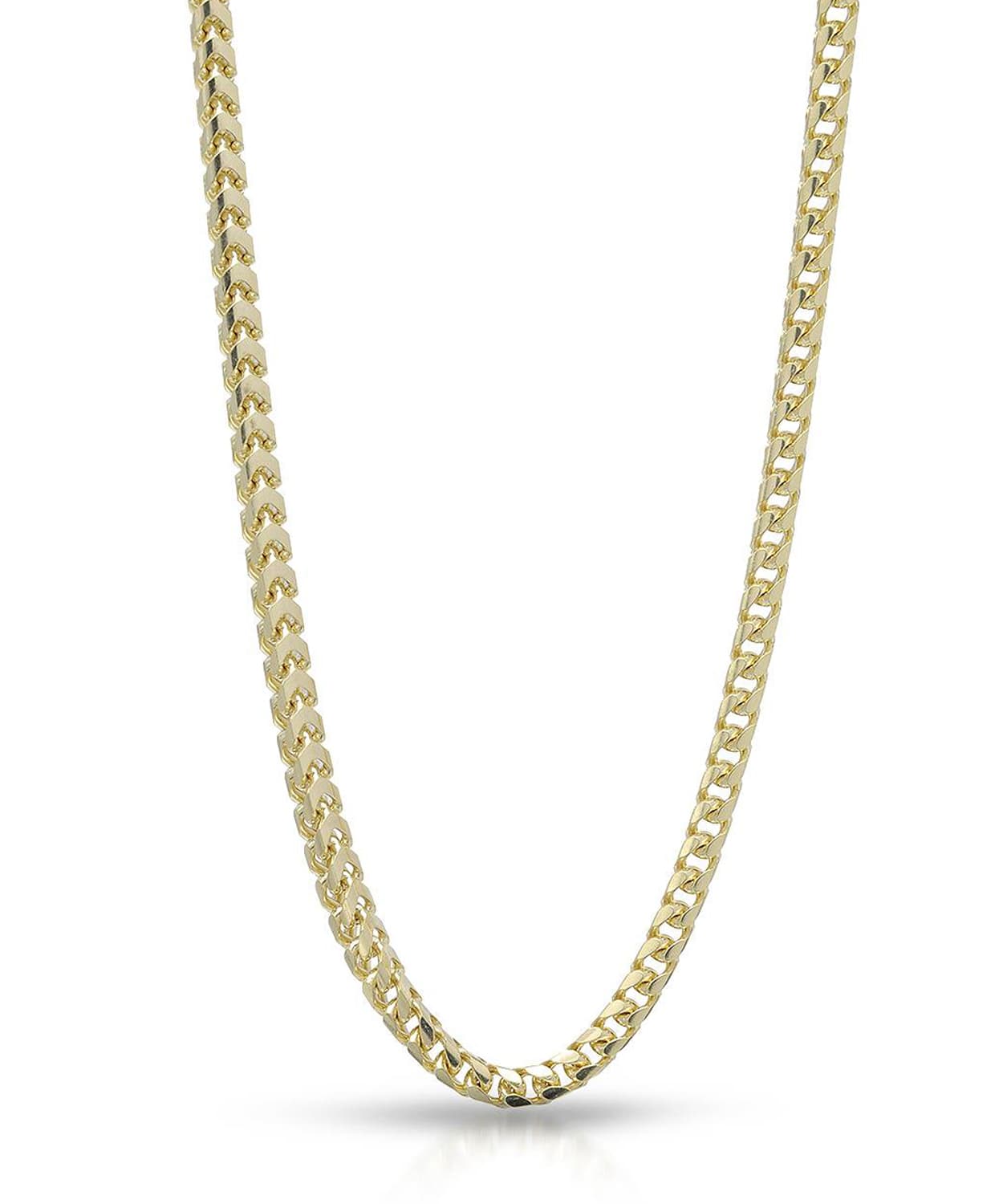 2.4mm 14k Yellow Gold Franco Chain View 1