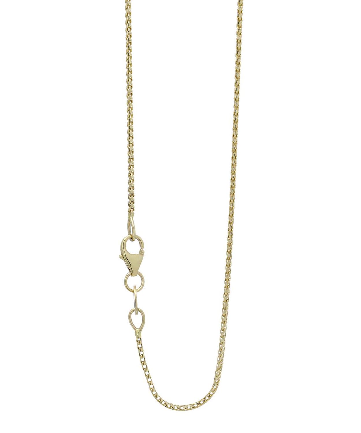 1.1mm 14k Yellow Gold Elegant Franco Chain View 2