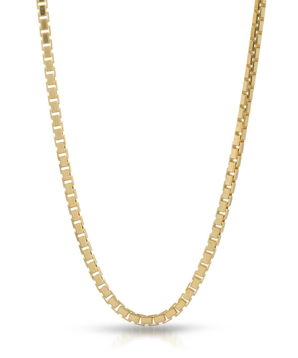 Dapper Man Collection 2.0mm 14k Yellow Gold Box Chain View 1